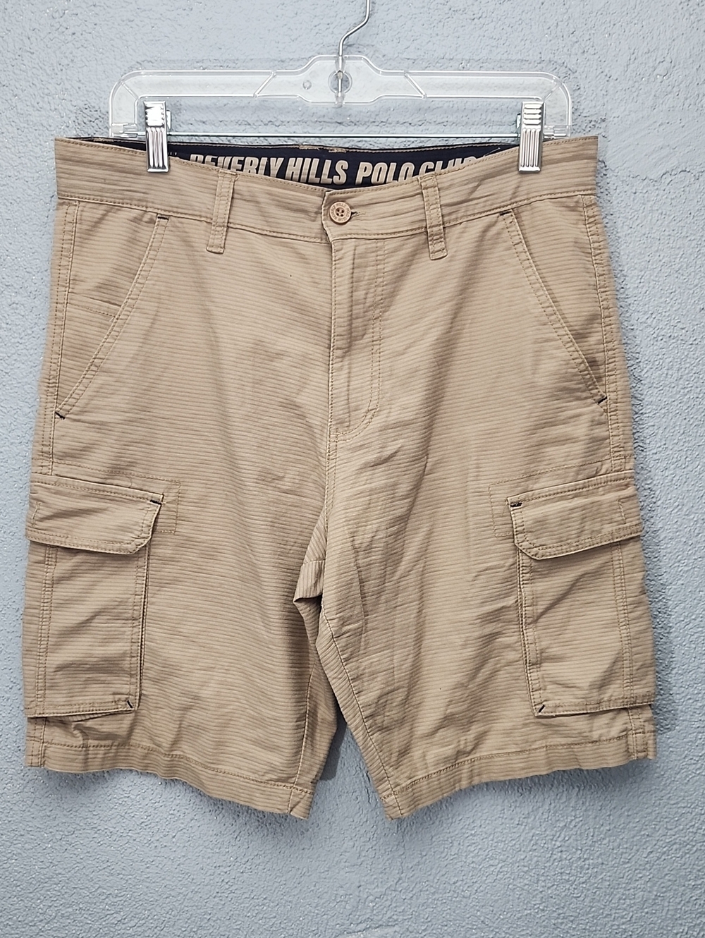 Beverly Hills Polo Club Men’s Tan Cargo Shorts